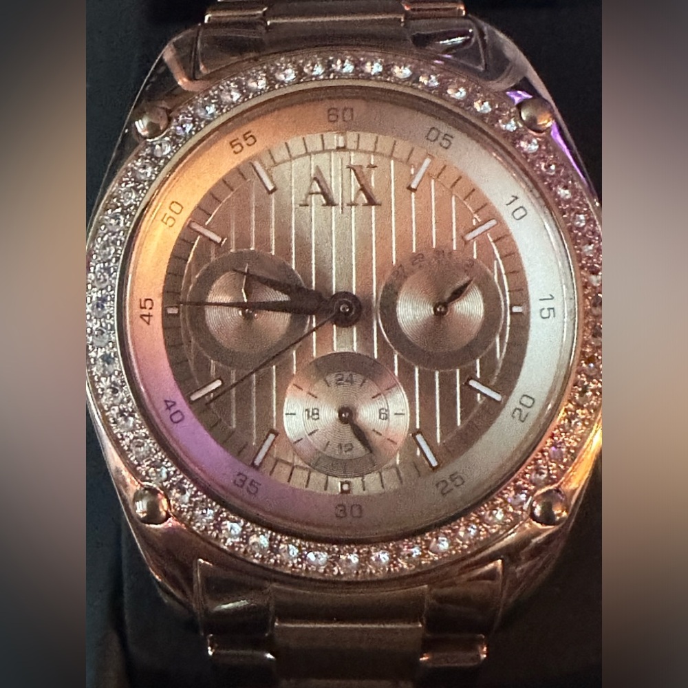 New w/o tags Women’s Armani Exchange Watch.